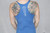 EKNIVES Ladies Racerback Tank Blue Next Level