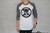 EKNIVES Molon Labe Baseball Raglan 3/4 Sleeve Shirt White/Gray Unisex