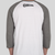 EKNIVES Molon Labe Baseball Raglan 3/4 Sleeve Shirt White/Gray Unisex