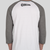 EKNIVES Molon Labe Baseball Raglan 3/4 Sleeve Shirt White/Gray Unisex