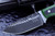 Signal Mountain Knives (Roy Reed) Fixed Blade Green/Black G10 Satin