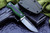 Signal Mountain Knives (Roy Reed) Fixed Blade Green/Black G10 Satin