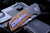 Kirby Lambert "JVO" Design Ironwood Handle, Carbon Fiber Bolster, Damascus (2019 Blade Show)