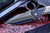 Heretic Knives Wraith Auto Flamed Titanium, CF Bolster, Blued Takefu Shiro 2 San Mai (2019 Blade Show)