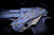 Borka Blades Stitch Flame Anodized Titanium Rock Backspacer, Bronze M390 (2019 Blade Show)