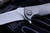 RJ Martin Q36-SS Milled Titanium Flipper S125V Stonewash (2019 Blade Show)