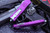 Microtech Combat Troodon Violet OTF Automatic D/E 3.8" 204P Dagger Satin 142-4VI