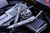 Microtech Siphon II Stonewash 25th Anniversary Logo Stainless Tactical Pen 401SS-SW25