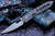 Kevin Foster "LA" Little Anchovy Blasted Titanium, Black Timascus Clip, Satin Rubbed