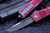 Microtech Combat Troodon Red Distressed OTF S/E Stonewash 143-10DRD