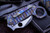 Steve Ryan Karambit Flame Anodized Milled Folder Chisel Grind Satin