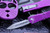 Microtech Troodon Violet OTF Satin D/E 3" 204P Dagger Full Serrated 138-6VI