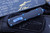 Microtech Custom/Marfione Dirac Blue Accents 3.2" D/E Dagger Stonewash