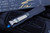 Microtech Custom/Marfione Dirac Blue Accents 3.2" D/E Dagger Stonewash