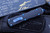 Microtech Custom/Marfione Dirac Blue Accents 3.2" D/E Dagger Stonewash