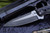 Steve Ryan Custom Folding Knives Carbon Fiber/Flame Anodized Titanium