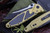 Microtech Socom Elite Champagne/CF Inlay Manual S/E 160-1CGCFI