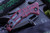 Heretic Knives Martyr Automatic Red Breakthrough 3" Tanto Black