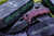 Heretic Knives Martyr Automatic Red Breakthrough 3" Tanto Black