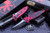 Microtech Socom Elite Red/CF Inlay Manual 4" Tanto 161-1RDCFI