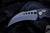 Marfione Custom Hawk Automatic Stingray Inlay, Bronze Accents, 4" XHP Damascus Blade