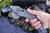 Borka Blades Stitch Chisel Grind Crest 3.5" M390 Stonewash