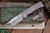 Chaves Knives Ultramar 229 Redencion Knife Stonewash Titanium 3.6" Satin Tanto (Preowned)