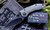 Borka Blades/Ti2 Design "Stitch" Skull Engraved 3.5" DLC Stonewash
