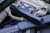 Heretic Knives Manticore X Breakthrough Blue OTF Automatic (3.7" DLC Tanto)