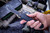 Heretic Knives Manticore X Breakthrough Blue OTF Automatic (3.7" DLC Tanto)