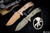 Microtech Currahee Fixed Blade Knife Tan 4.5" Tan Drop Point 102-1TA