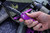 Microtech Troodon Violet OTF D/E (3" 204P Dagger Full Serrated) 138-3VI