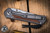 Chris Reeve Knives Large Inkosi Folding Knife Titanium/Natural Canvas Micarta Inlay 3.6\" MagnaCut Insingo LIN-1030