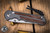 Chris Reeve Knives Large Inkosi Folding Knife Titanium/Natural Canvas Micarta Inlay 3.6\" MagnaCut Insingo LIN-1030