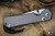Chris Reeve Knives Large Sebenza 31 Folding Knife Sandblasted Titanium 3.6\" MagnaCut Drop Point Stonewash L31-1000