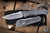 Chris Reeve Knives Umnumzaan Folding Knife Sandblasted Titanium 3.6" MagnaCut Drop Point Stonewash UMN-1000