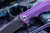 Zero Tolerance/RJ Martin 0609 Flipper Knife Purple Sprint Titanium (3.4" PVD) ZT0609PUR