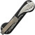 KEYBAR "Bomber" Black Aluminum Pocket Key Organizer