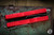 Microtech Dirac OTF Automatic Knife Red 3.0\" Dagger Stonewash Serrated  225-12RD