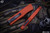 Microtech Troodon Orange OTF D/E 3" Dagger Black 138-1OR
