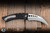 Microtech Hawk Automatic Folding Knife Black Aluminum/3M Grip Tape 4" M390 Hawkbill Stonewash 166-10