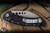 Microtech Hawk Automatic Folding Knife Black Aluminum/Textured Inlay 4" M390 Hawkbill Apocalyptic Stonewash 166-10AP