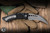 Microtech Hawk Automatic Folding Knife Black Aluminum/Textured Inlay 4" M390 Hawkbill Apocalyptic Stonewash 166-10AP