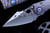 Borka Blades "Stitch" Flame Anodized Titanium Knife 3.25" Satin M390