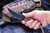 Borka Blades SBK-L Tan Cord Wrap 3.5" DLC Stonewash M390
