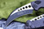 Microtech Hawk Automatic Folding Knife 4" Hawkbill Black Tactical 166-1TSM