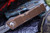 Microtech Combat Troodon OTF Automatic Knife Distressed Tan D/E 3.8" Stonewash Serrated 142-12DTA