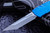 Brian Tighe & Friends Twist Tighe Ceramic Blue OTF Automatic Knife 3.75" Tanto Blasted