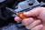 Microtech UTX-70 Orange Cali Legal OTF D/E Dagger 1.9" Black CA147-1OR