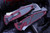 Microtech Socom Elite Automatic Knife Merlot Red/Carbon Fiber Inlay 4" Black Tanto 161A-1MRCFI